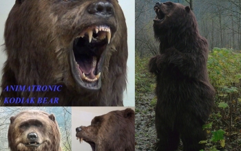 animatronic bear kodiak