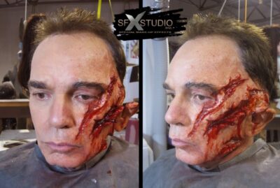 bear attack make-up