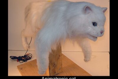 animatronic cat
