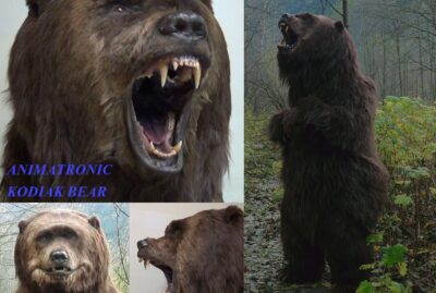 Kodiak bear animatronic