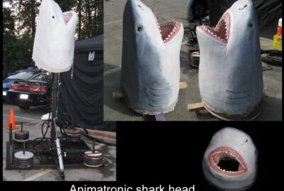 white shark pneumatic head