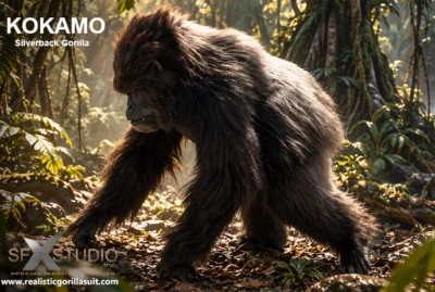 Rental Animatronic gorilla suit