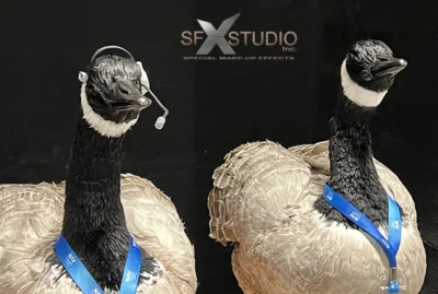 animatronic puppet geese goose rental